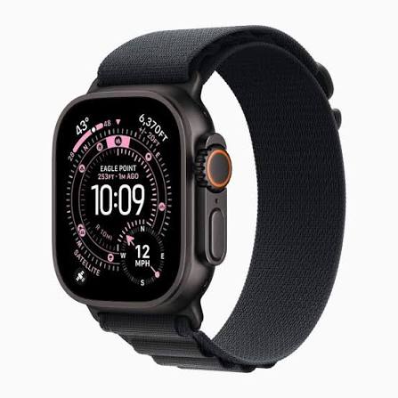 Apple Watch Ultra 3 Ti Black Alpine Loop 49mm