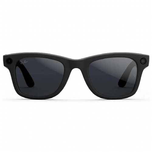 Ray Ban Meta (Gen 2) Wayfarer RW4012 (MATTE BLACK/ Transitions Graphite Grey) s53